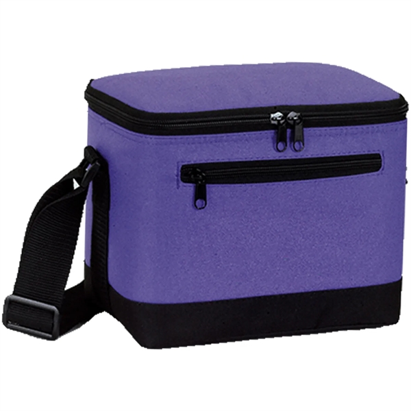 Premium Insulated 6 Pack Cooler Bag w/ Pockets 9"x 6.5"x 6" - Premium Insulated 6 Pack Cooler Bag w/ Pockets 9"x 6.5"x 6" - Image 2 of 10