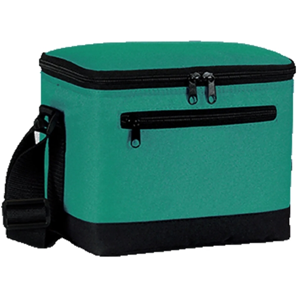 Premium Insulated 6 Pack Cooler Bag w/ Pockets 9"x 6.5"x 6" - Premium Insulated 6 Pack Cooler Bag w/ Pockets 9"x 6.5"x 6" - Image 7 of 10