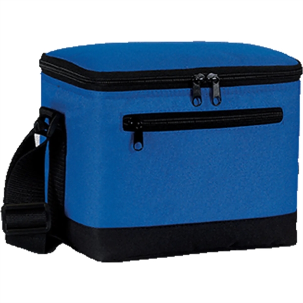 Premium Insulated 6 Pack Cooler Bag w/ Pockets 9"x 6.5"x 6" - Premium Insulated 6 Pack Cooler Bag w/ Pockets 9"x 6.5"x 6" - Image 8 of 10
