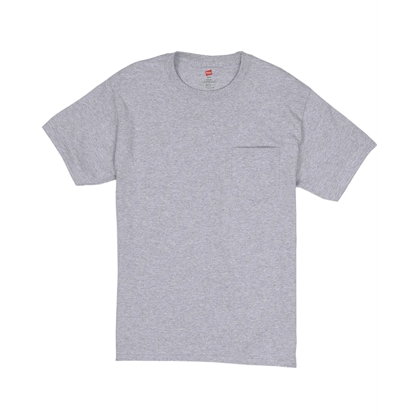 Hanes Men's Authentic-T Pocket T-Shirt - Hanes Men's Authentic-T Pocket T-Shirt - Image 79 of 107