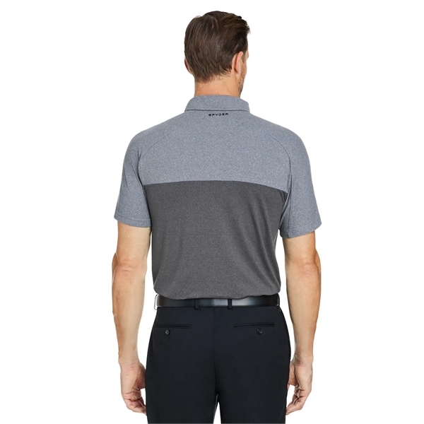 Spyder Men's Spyre Flex Colorblock Polo - Spyder Men's Spyre Flex Colorblock Polo - Image 2 of 11