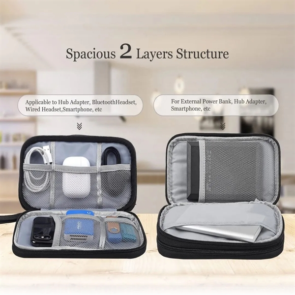 Travel Universal Cable And Card Bag Gadget - Travel Universal Cable And Card Bag Gadget - Image 1 of 5