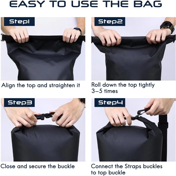Floating Waterproof Dry Bag Backpack - Floating Waterproof Dry Bag Backpack - Image 1 of 4