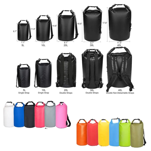 Floating Waterproof Dry Bag Backpack - Floating Waterproof Dry Bag Backpack - Image 4 of 4