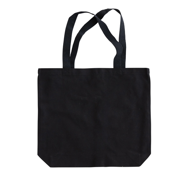 12 oz. Premium Cotton Canvas Shopper Tote Bag - 12 oz. Premium Cotton Canvas Shopper Tote Bag - Image 4 of 6