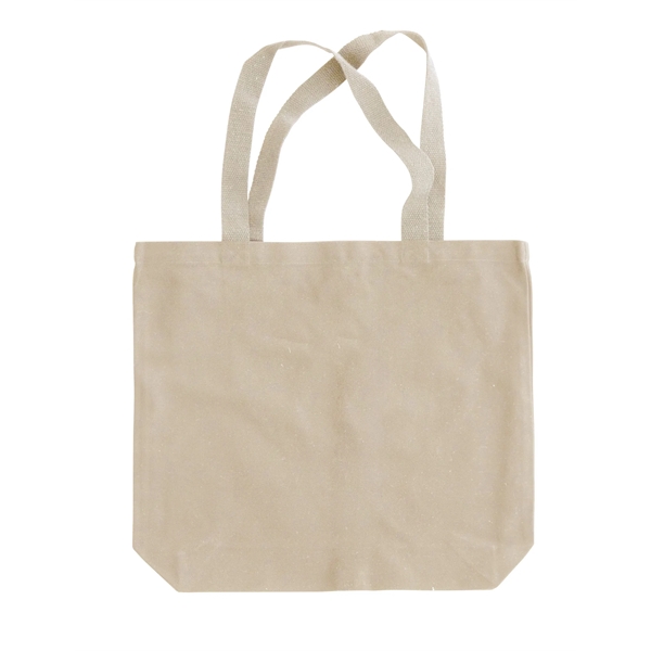 12 oz. Premium Cotton Canvas Shopper Tote Bag - 12 oz. Premium Cotton Canvas Shopper Tote Bag - Image 6 of 6