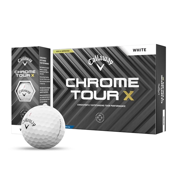 Callaway Chrome Tour X Golf Balls - Callaway Chrome Tour X Golf Balls - Image 0 of 6