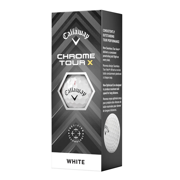 Callaway Chrome Tour X Golf Balls - Callaway Chrome Tour X Golf Balls - Image 2 of 6