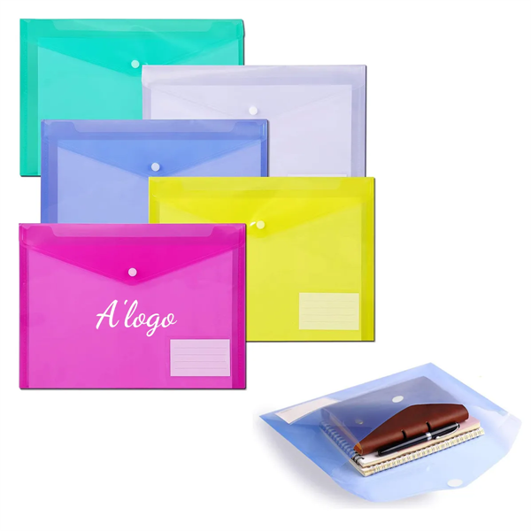 Transparent A4 File Envelopes - Transparent A4 File Envelopes - Image 0 of 4