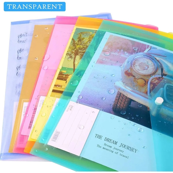 Transparent A4 File Envelopes - Transparent A4 File Envelopes - Image 3 of 4