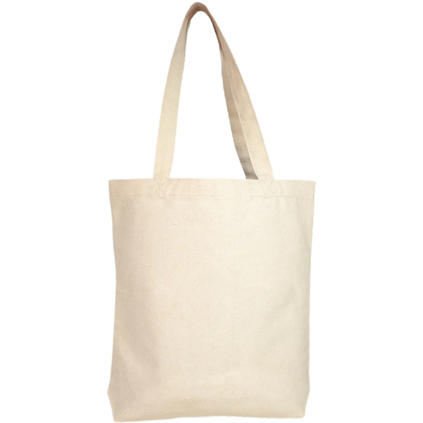 100% USA-Made 10 oz Cotton Canvas Tote Bag (13" x12.5" x3") - 100% USA-Made 10 oz Cotton Canvas Tote Bag (13" x12.5" x3") - Image 2 of 2