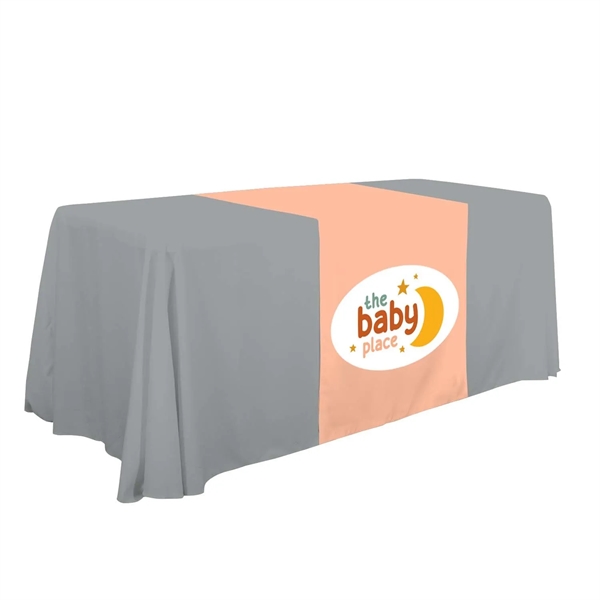 28"  LazerLine Table Runner Full-Color Front Only - 28"  LazerLine Table Runner Full-Color Front Only - Image 0 of 28