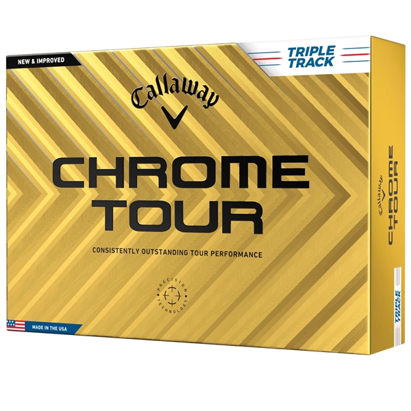 Callaway Chrome Tour Triple Track Golf Balls - Callaway Chrome Tour Triple Track Golf Balls - Image 1 of 6