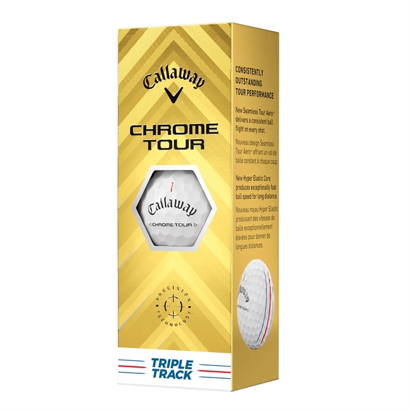 Callaway Chrome Tour Triple Track Golf Balls - Callaway Chrome Tour Triple Track Golf Balls - Image 2 of 7
