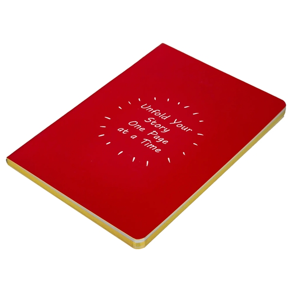 Starlight 5" X 7" Gold Edge Notebook