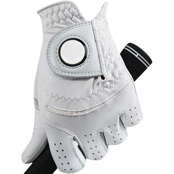 FootJoy Q-Mark Golf Glove w/ Epoxy Dome Ball Marker - FootJoy Q-Mark Golf Glove w/ Epoxy Dome Ball Marker - Image 2 of 4