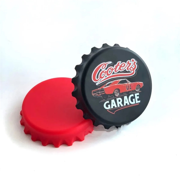 Bottle Cap Shape Magnetic Opener - Bottle Cap Shape Magnetic Opener - Image 2 of 5
