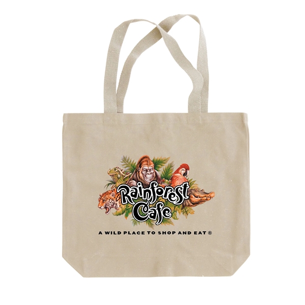 12 oz. Premium Cotton Canvas Shopper Tote Bag - 12 oz. Premium Cotton Canvas Shopper Tote Bag - Image 0 of 6