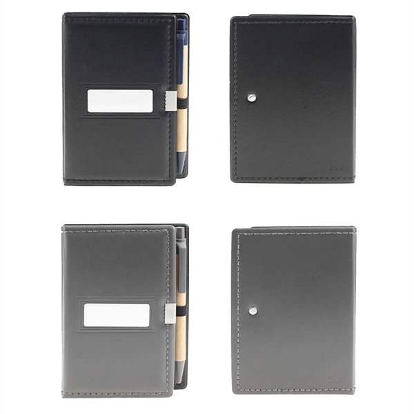 Pu Business Notepad With Pen - Pu Business Notepad With Pen - Image 2 of 4