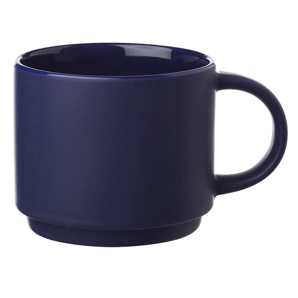 14 oz Stackable Ceramic Mug - 14 oz Stackable Ceramic Mug - Image 3 of 11