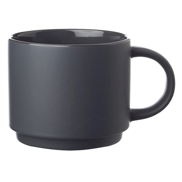 14 oz Stackable Ceramic Mug - 14 oz Stackable Ceramic Mug - Image 4 of 11