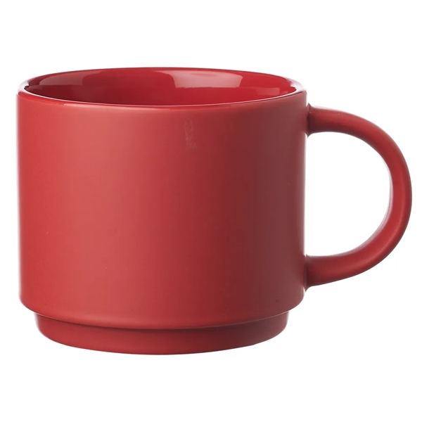 14 oz Stackable Ceramic Mug - 14 oz Stackable Ceramic Mug - Image 5 of 11