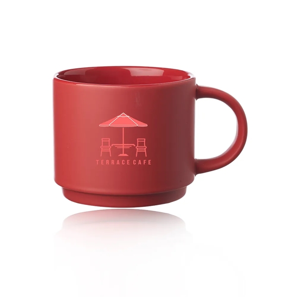 14 oz Stackable Ceramic Mug - 14 oz Stackable Ceramic Mug - Image 9 of 11