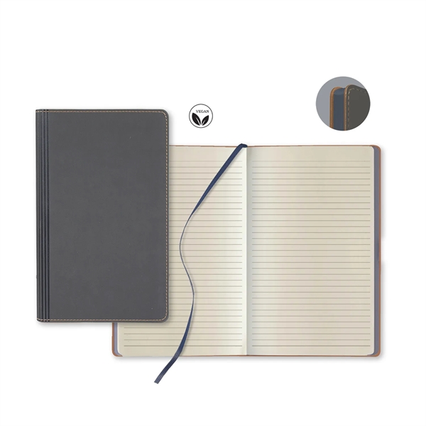 Vegan ECO Medio Ivory Pg Lined Journal - Vegan ECO Medio Ivory Pg Lined Journal - Image 1 of 3