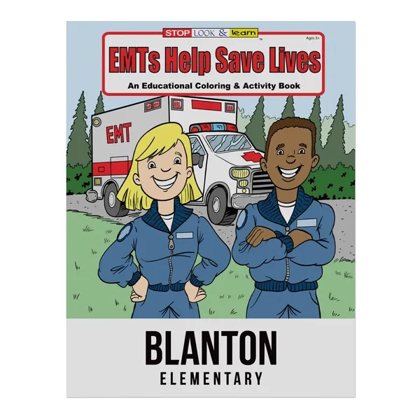 EMT's Help Save Lives Coloring Book - EMT's Help Save Lives Coloring Book - Image 0 of 0