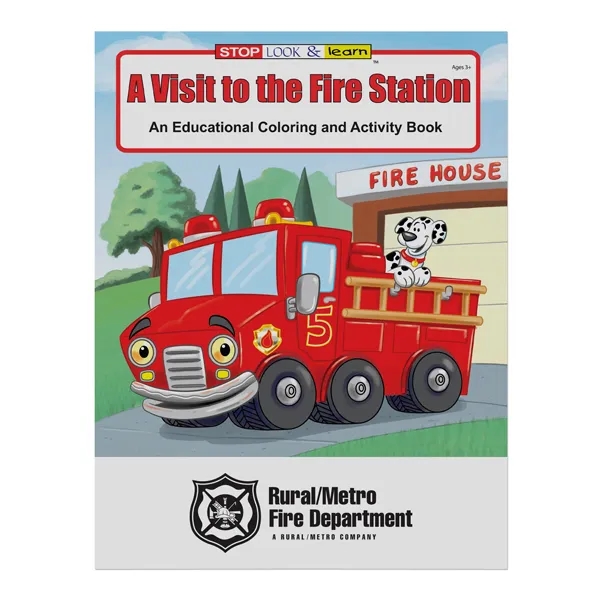 A Visit to the Fire Station Coloring Book - A Visit to the Fire Station Coloring Book - Image 0 of 0