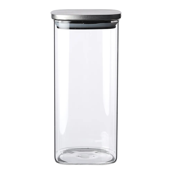 Branson 54 oz. Square Storage Jar - Branson 54 oz. Square Storage Jar - Image 2 of 2