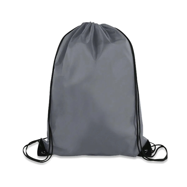 Polyester Drawstring Backpack ( 14" x 18" ) - Polyester Drawstring Backpack ( 14" x 18" ) - Image 1 of 9