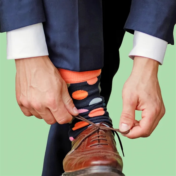 Super Sale- Casual Dress Socks - Super Sale- Casual Dress Socks - Image 1 of 14