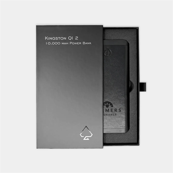 Kingston Pro - 10,000 mAh Leatherette Power Bank - Kingston Pro - 10,000 mAh Leatherette Power Bank - Image 3 of 4