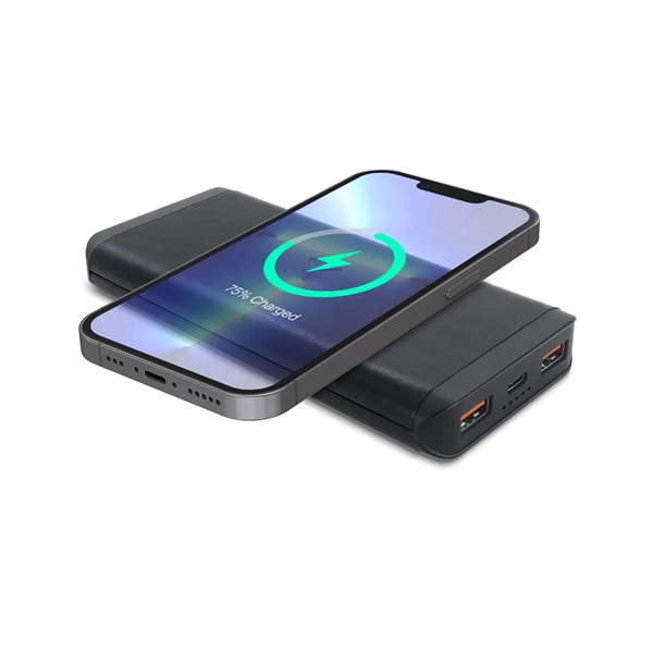 Kingston Pro - 10,000 mAh Leatherette Power Bank - Kingston Pro - 10,000 mAh Leatherette Power Bank - Image 2 of 4