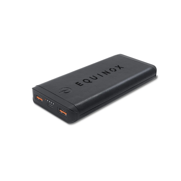 Kingston Pro - 10,000 mAh Leatherette Power Bank - Kingston Pro - 10,000 mAh Leatherette Power Bank - Image 1 of 4