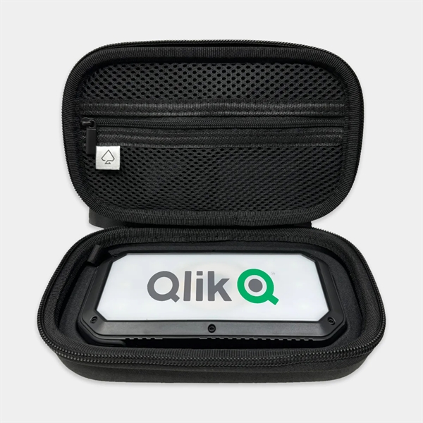 Solar Qi 2.0 - 10,000 mAh Power Bank With Travel Case - Solar Qi 2.0 - 10,000 mAh Power Bank With Travel Case - Image 2 of 5