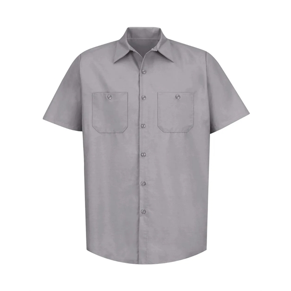 Red Kap Industrial Short Sleeve Work Shirt - Red Kap Industrial Short Sleeve Work Shirt - Image 34 of 76