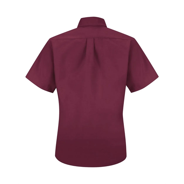 Red Kap Women's Poplin Dress Shirt - Extended Sizes - Red Kap Women's Poplin Dress Shirt - Extended Sizes - Image 4 of 16