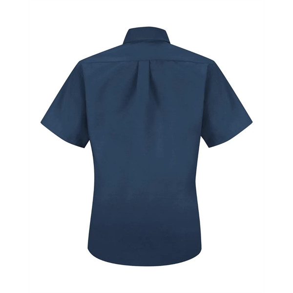 Red Kap Women's Poplin Dress Shirt - Extended Sizes - Red Kap Women's Poplin Dress Shirt - Extended Sizes - Image 10 of 16