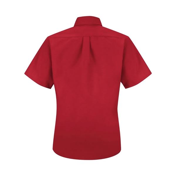 Red Kap Women's Poplin Dress Shirt - Extended Sizes - Red Kap Women's Poplin Dress Shirt - Extended Sizes - Image 12 of 16