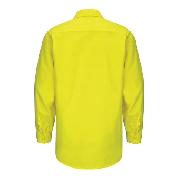 Red Kap Men's Tall Enhanced & Hi-Visibility Long Sleeve W... - Red Kap Men's Tall Enhanced & Hi-Visibility Long Sleeve W... - Image 2 of 10