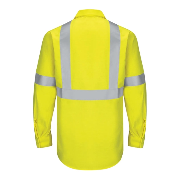 Red Kap Men's Tall Enhanced & Hi-Visibility Long Sleeve W... - Red Kap Men's Tall Enhanced & Hi-Visibility Long Sleeve W... - Image 10 of 10