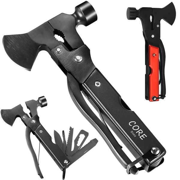 14 in 1 Multitool Axe Hatchet Camping Gear Tool - 14 in 1 Multitool Axe Hatchet Camping Gear Tool - Image 0 of 2