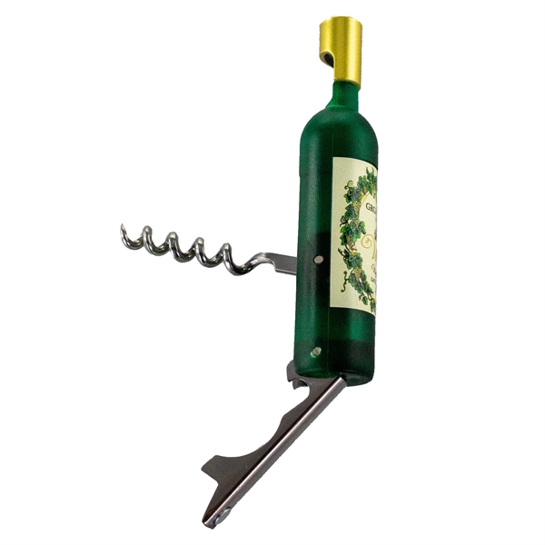 Wine Corkscrew Bottle Opener - Wine Corkscrew Bottle Opener - Image 11 of 19