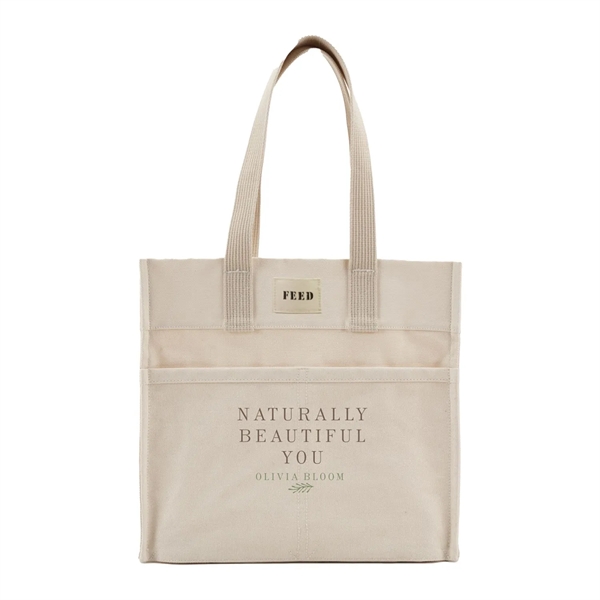 FEED Organic Cotton Market Tote - FEED Organic Cotton Market Tote - Image 0 of 6