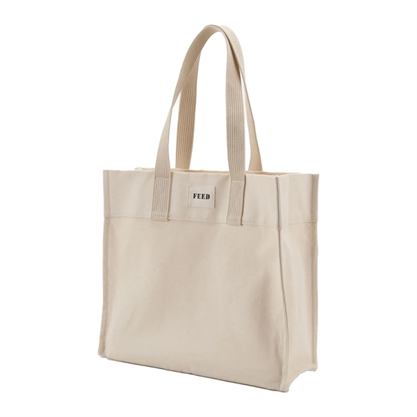 FEED Organic Cotton Market Tote - FEED Organic Cotton Market Tote - Image 3 of 6