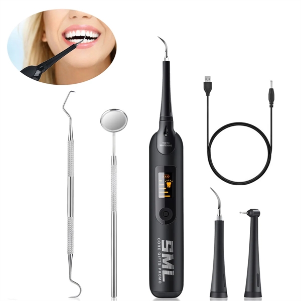 Portable Electric Ultrasonic Tooth Cleaning Kit - Portable Electric Ultrasonic Tooth Cleaning Kit - Image 0 of 2