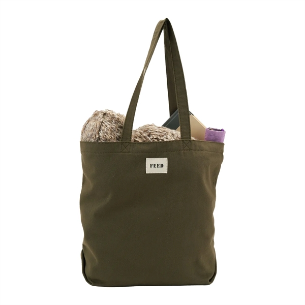 FEED Organic Cotton Shopper Tote - FEED Organic Cotton Shopper Tote - Image 10 of 13