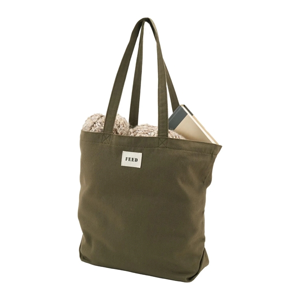 FEED Organic Cotton Shopper Tote - FEED Organic Cotton Shopper Tote - Image 11 of 13